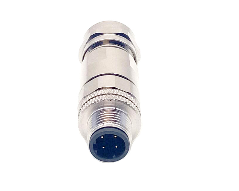M12 D-Coded Male Connector, Field Installable,4 Pin Soldering Terminal M12 D-Coded Male Connector, Field Installable,4 Pin Soldering Terminal