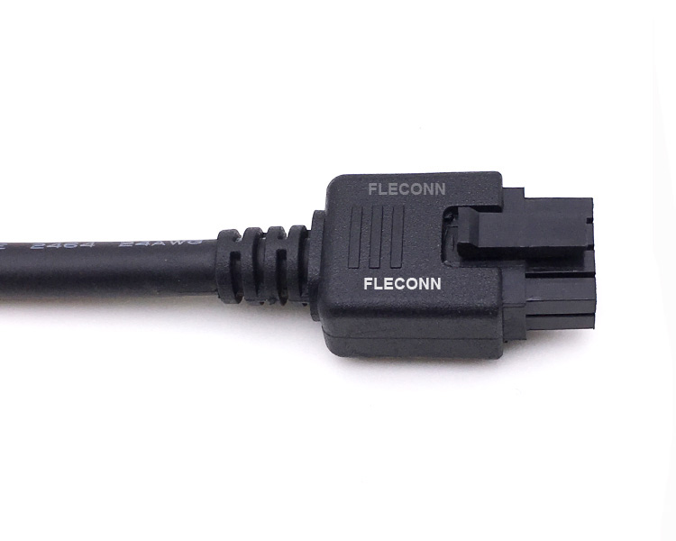 Overmolded Cable Harness, 43025-0800 8 Pole Molex Micro-Fit 3.0 Receptacle