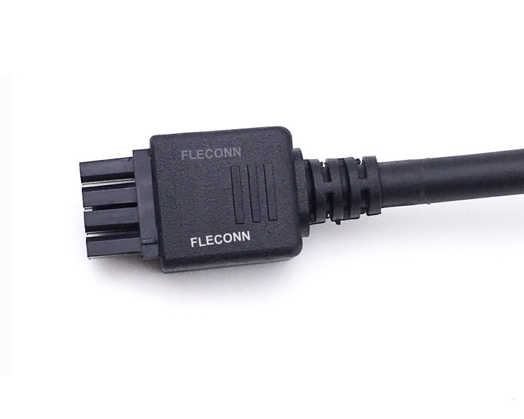 Overmolded Wire Harness, 43025-0800 2x4 way Molex Micro-Fit 3.0 Cable Assembly