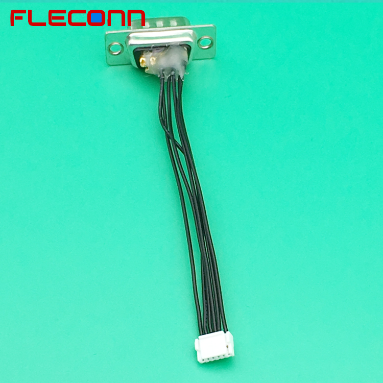 JST GH 6 Pin Connector to DB9 Male Female Connector Wiring Harness JST GH 6 Pin Connector to DB9 Male Female Connector Wiring Harness.jpg