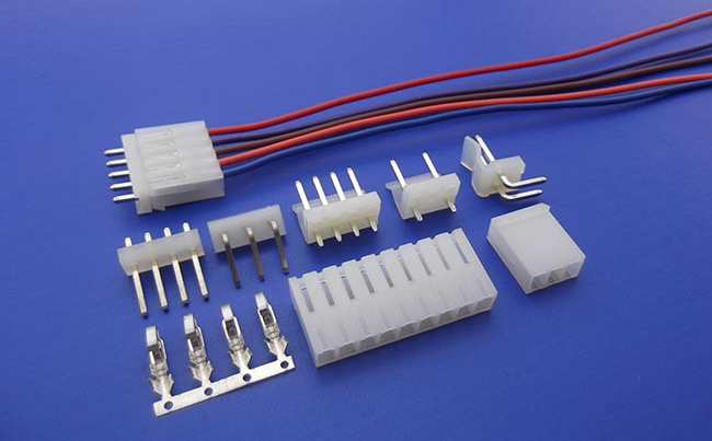 custom molex 2139 series KK 3.96mm connector wire harness with friction ramp housing.