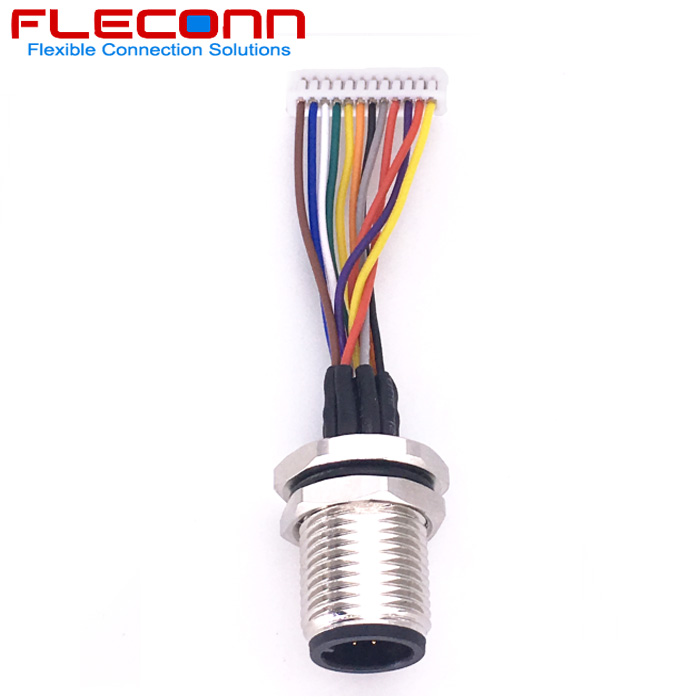 M12 A Coding Male Panel Mount Connector, 12 Contacts, Rear Mount.jpg