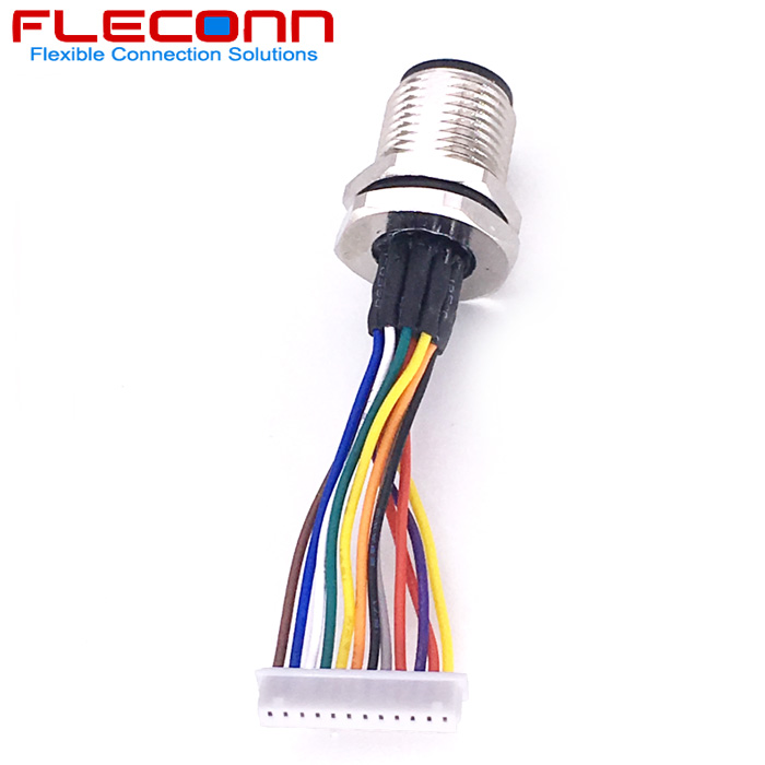 M12 12 Pole Male Connector, Front Faston, A-Code.jpg
