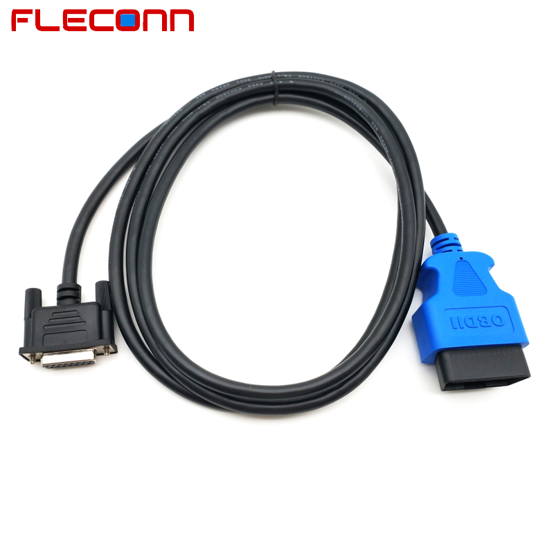 OBDII OBD-II OBD2 to DB15 Cable for Car Auto Diagnostic tool