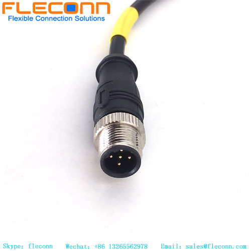 M12 5 Pin industrial connector cable